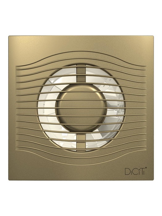 DiCiTi SLIM 5C champagne вытяжка для ванной диаметр 125 мм