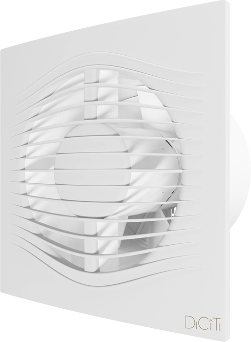 DiCiTi SLIM 5C Matt white вытяжка для ванной диаметр 100 мм