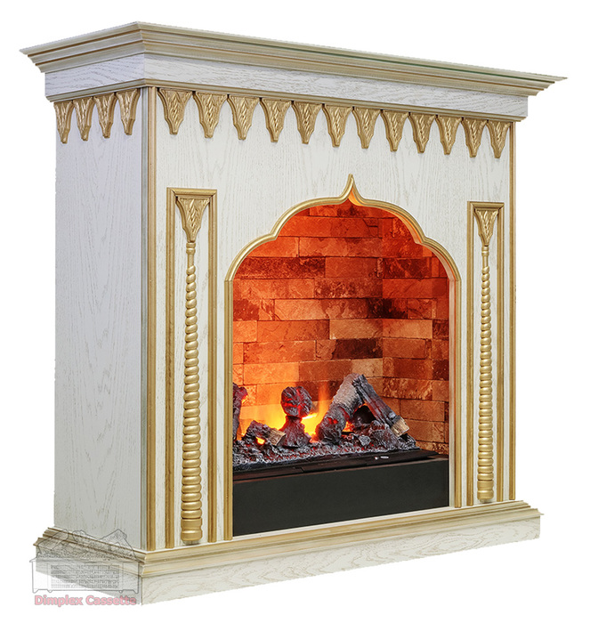 Dimplex Abu-Dabi (Cassette 600) электрокамин с широким очагом 3D