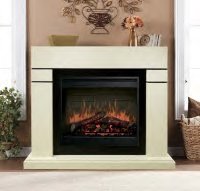Dimplex Lindos [Линдос] (Symphony 2608/Symphony 2624L) Алебастр широкий портал
