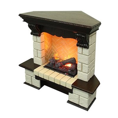 Dimplex Pierre Luxe угл.(с очагом Cassete 400) с паром электрический камин с эффектом живого пламени