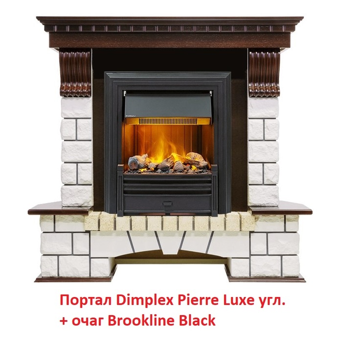 Dimplex Pierre Luxe угл. (для классика Opti-Myst, Optiflame) угловой классический портал