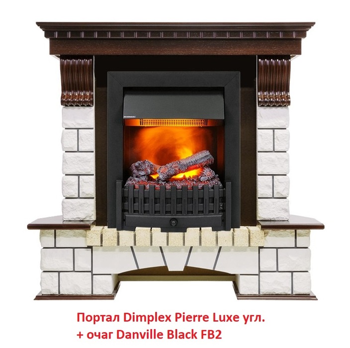Dimplex Pierre Luxe угл. (для классика Opti-Myst, Optiflame) угловой классический портал