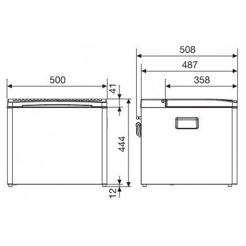 Dometic RC 2200 абсорбционный холодильник
