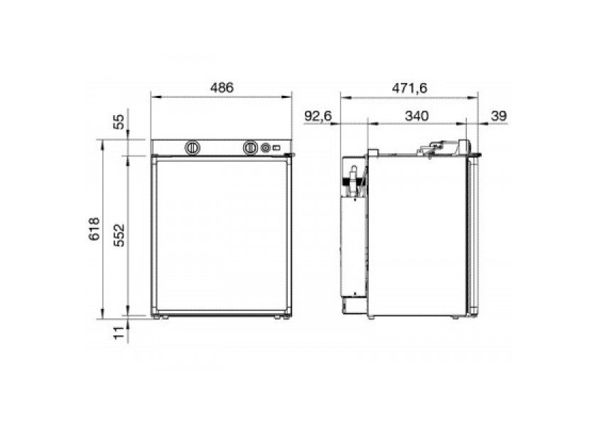 Dometic RM 5310 абсорбционный холодильник