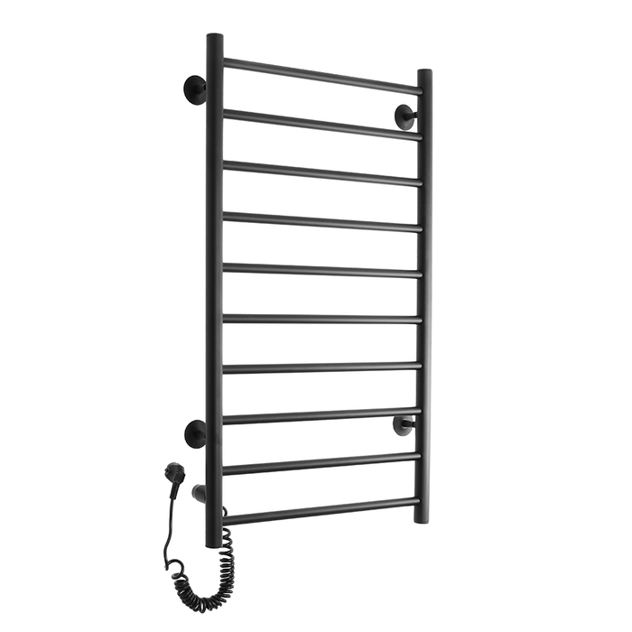 Domoterm DMT 109-10 50x90 ЧРН EK L электрический полотенцесушитель лесенка