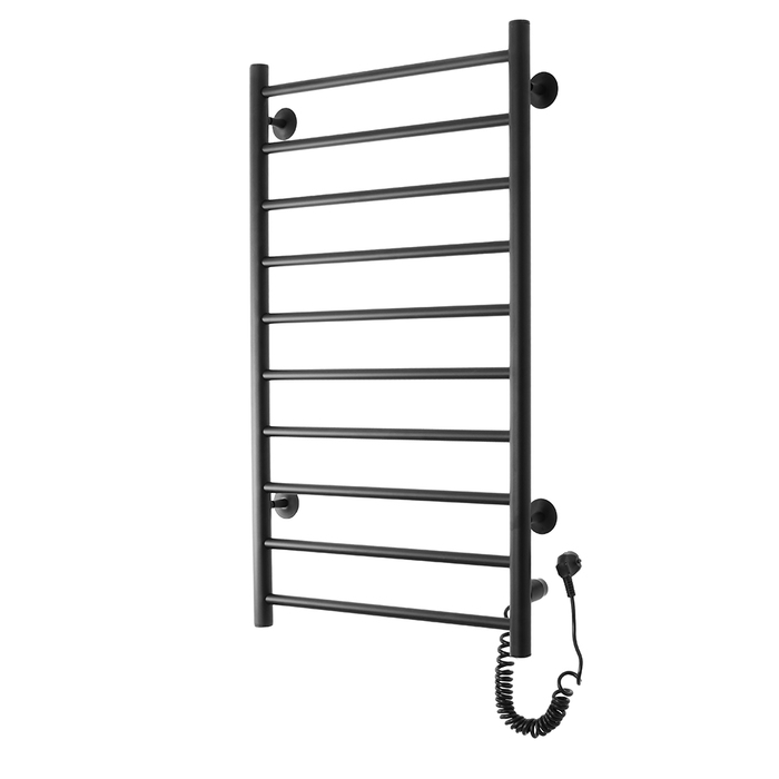 Domoterm DMT 109-10 50x90 ЧРН EK R электрический полотенцесушитель лесенка