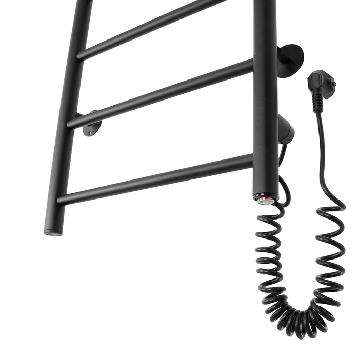 Domoterm DMT 109-10 50x90 ЧРН EK R электрический полотенцесушитель лесенка