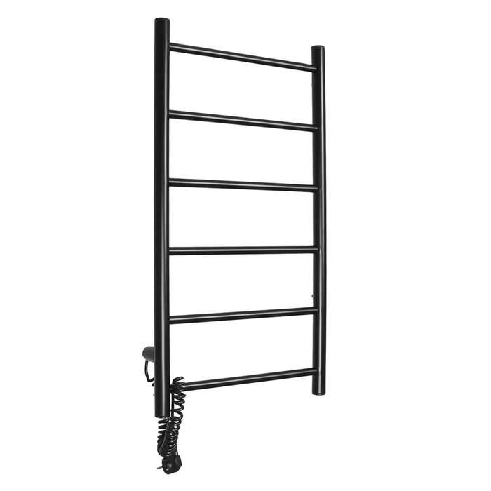 Domoterm DMT 109-6 40x81 ЧРН EK L электрический полотенцесушитель лесенка