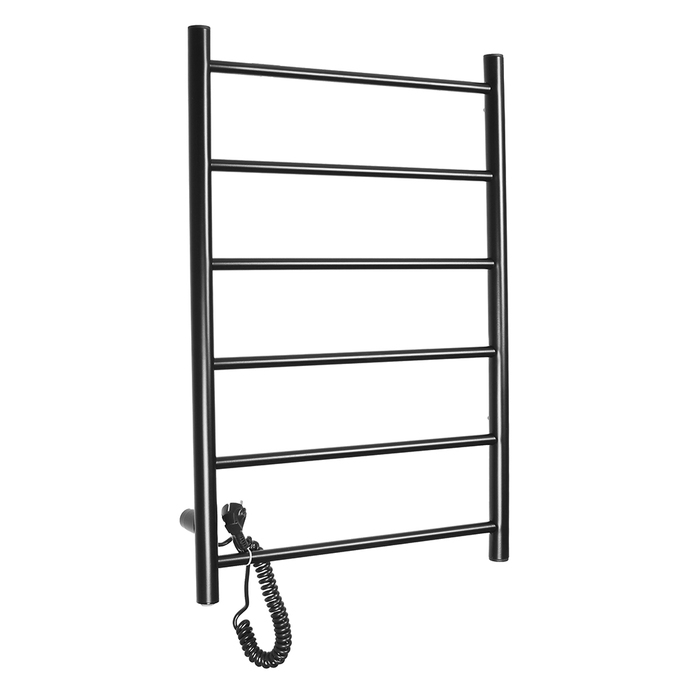 Domoterm DMT 109-6 50x71 ЧРН EK L электрический полотенцесушитель лесенка