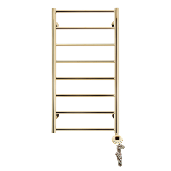 Domoterm Медея П8 400x800 ER золото электрический полотенцесушитель лесенка