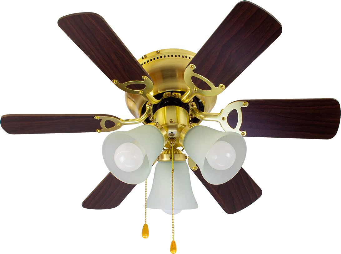 Dreamfan Fast Satin Brass 76 потолочный вентилятор