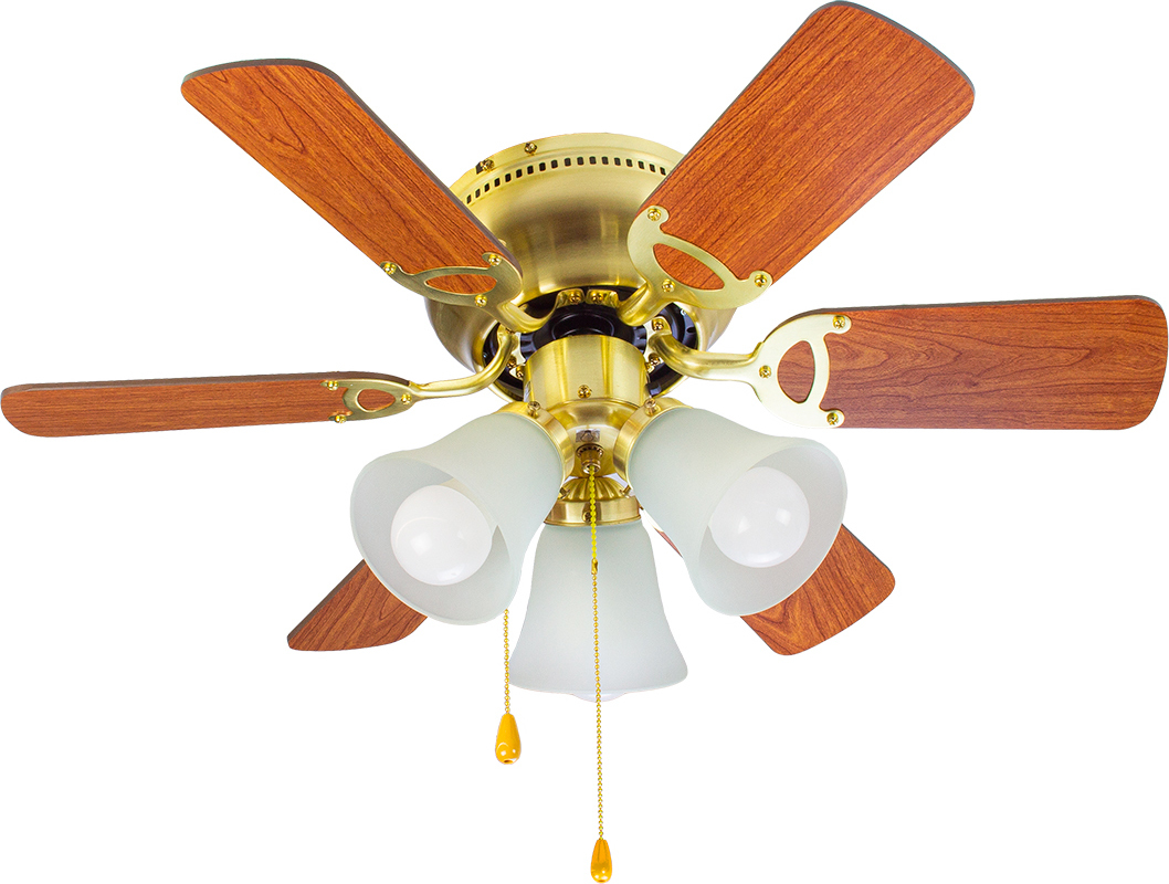 Dreamfan Fast Satin Brass 76 потолочный вентилятор