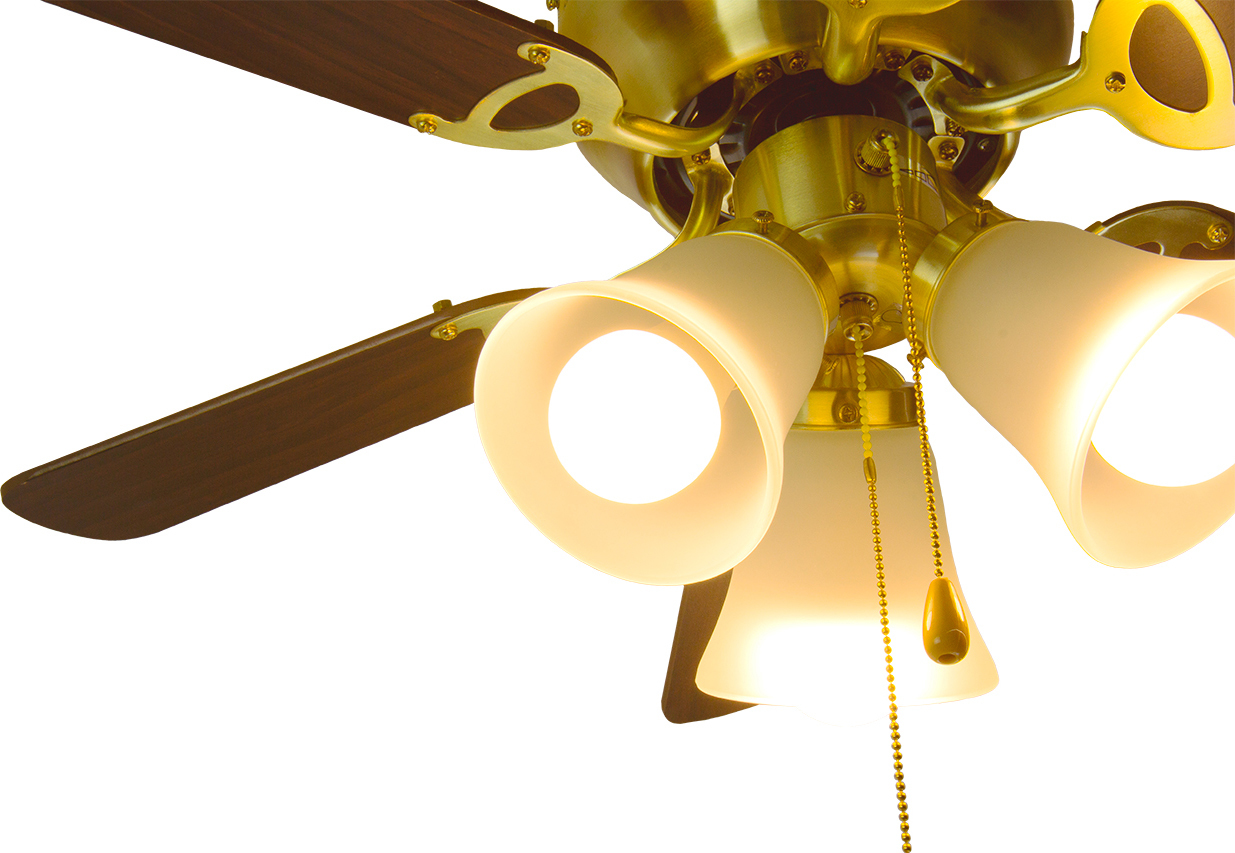 Dreamfan Fast Satin Brass 76 потолочный вентилятор