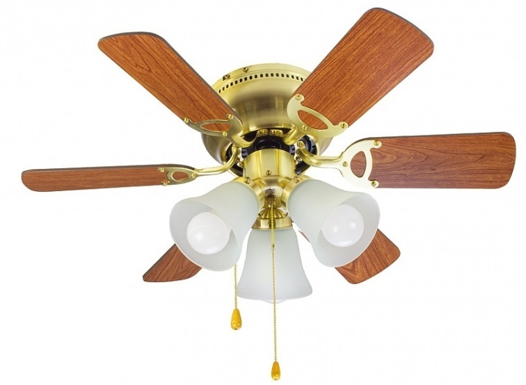 Dreamfan Fast Satin Brass REG 76 потолочный вентилятор