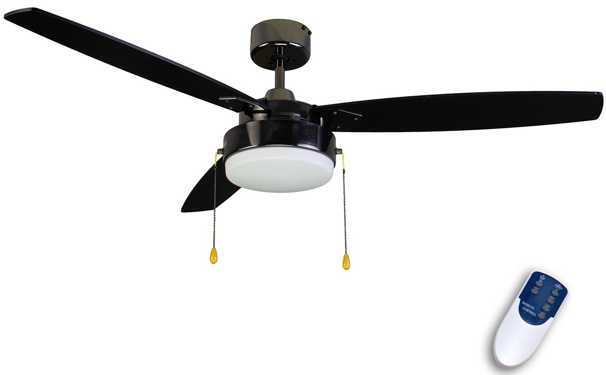 Dreamfan Fusion Black Chrome RC 132 потолочный вентилятор