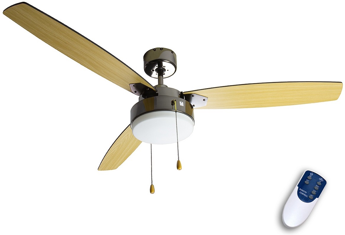 Dreamfan Fusion Black Chrome RC 132 потолочный вентилятор