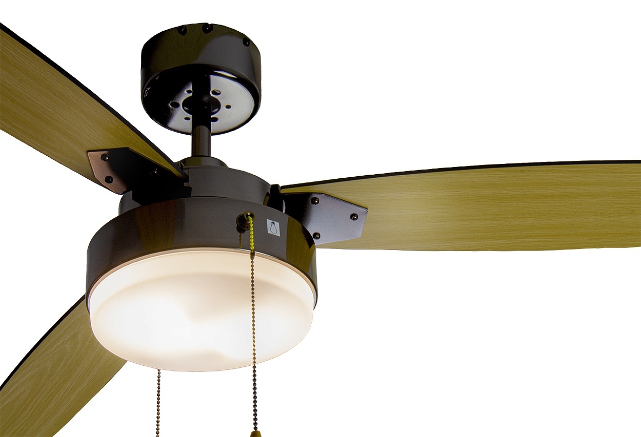 Dreamfan Fusion Black Chrome RC 132 потолочный вентилятор