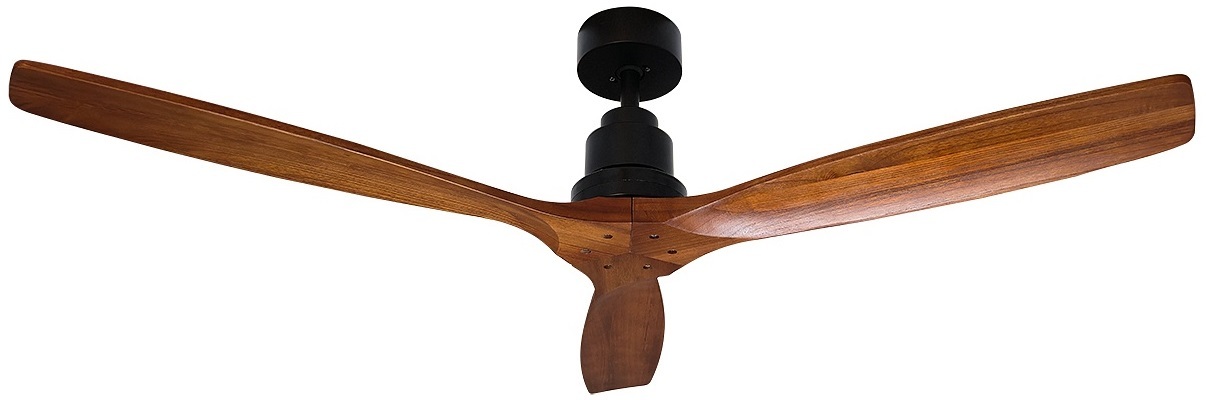 Dreamfan Lantau Black Wood DC 132 потолочный вентилятор
