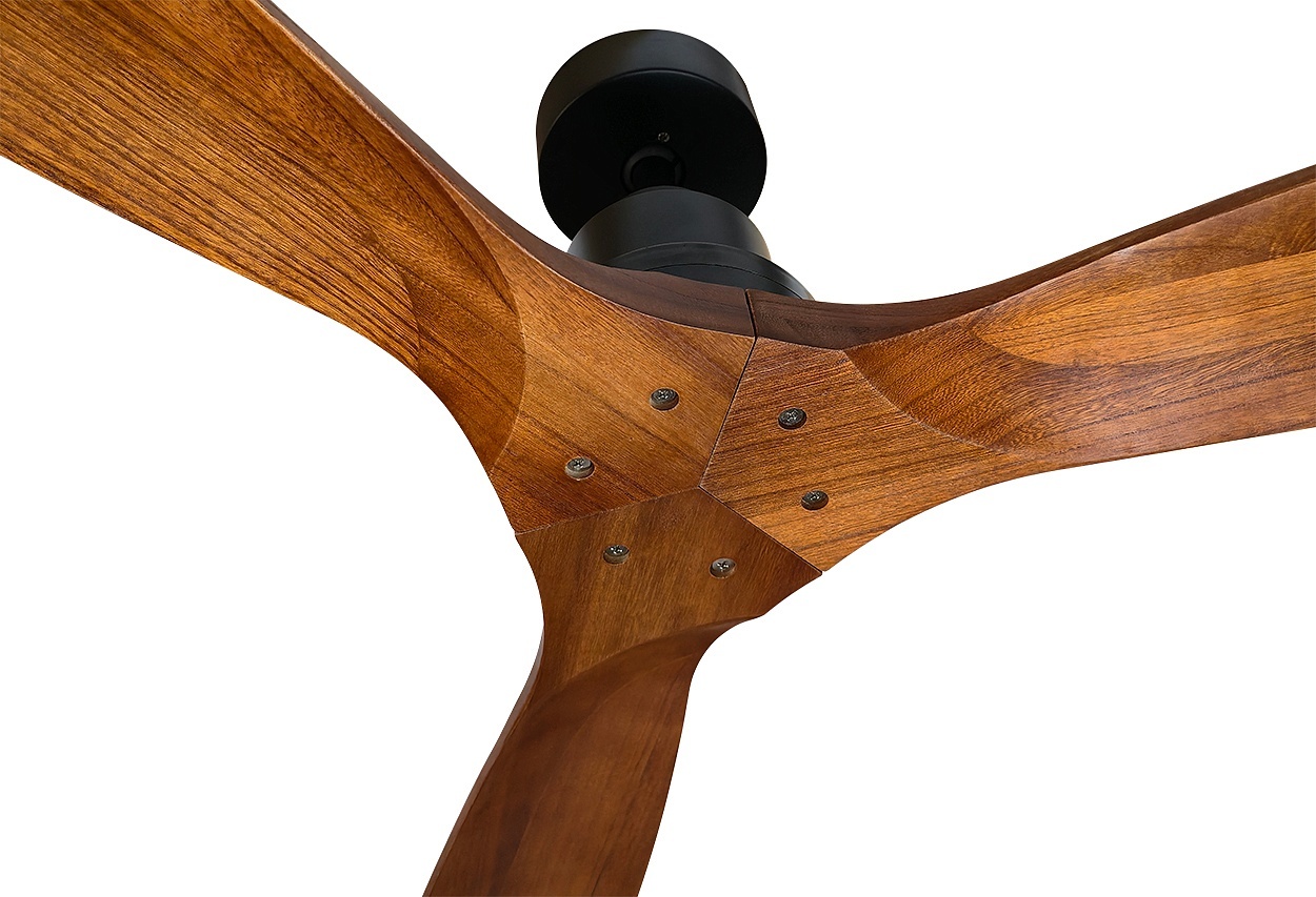 Dreamfan Lantau Black Wood DC 132 потолочный вентилятор