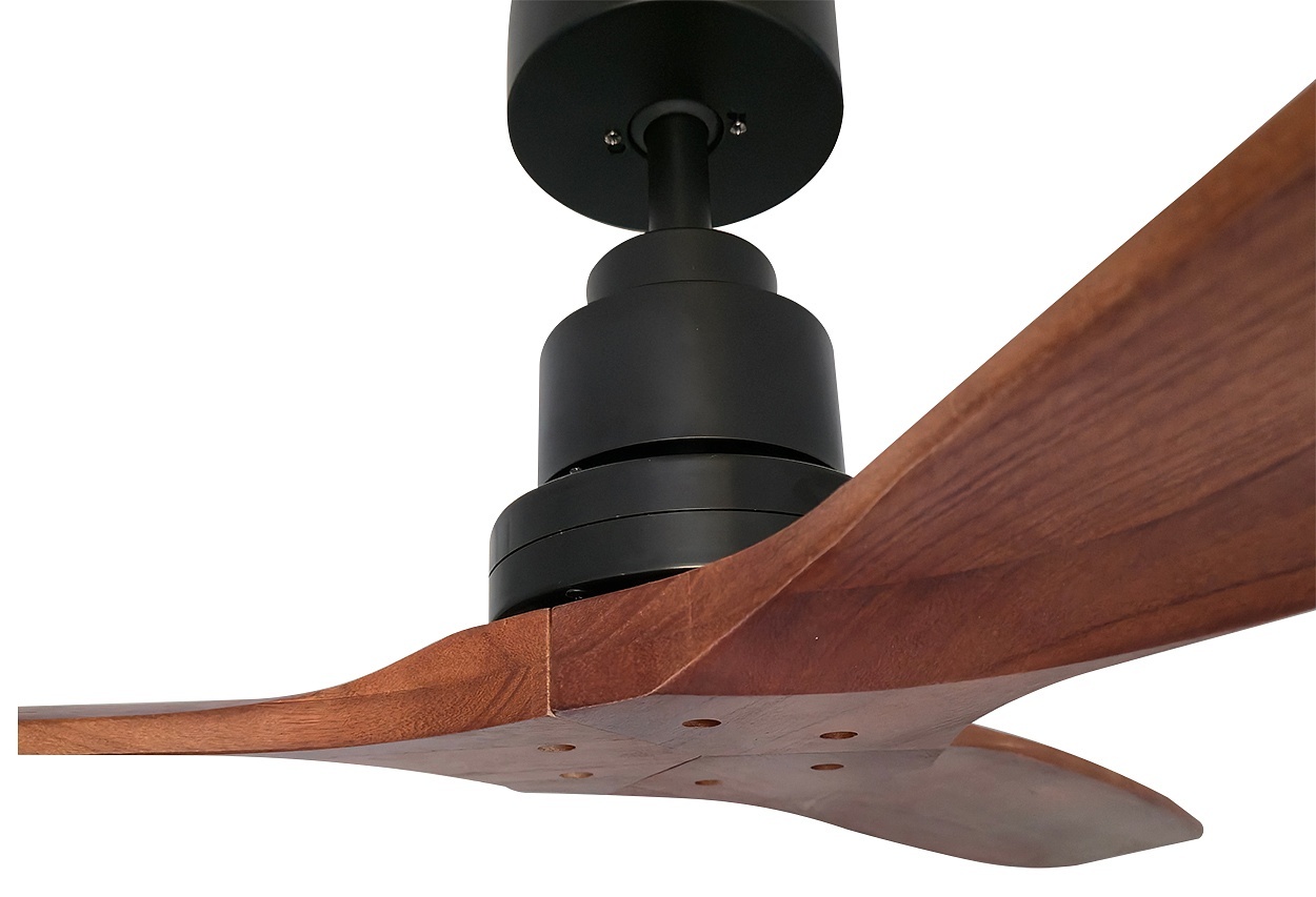 Dreamfan Lantau Black Wood DC 132 потолочный вентилятор