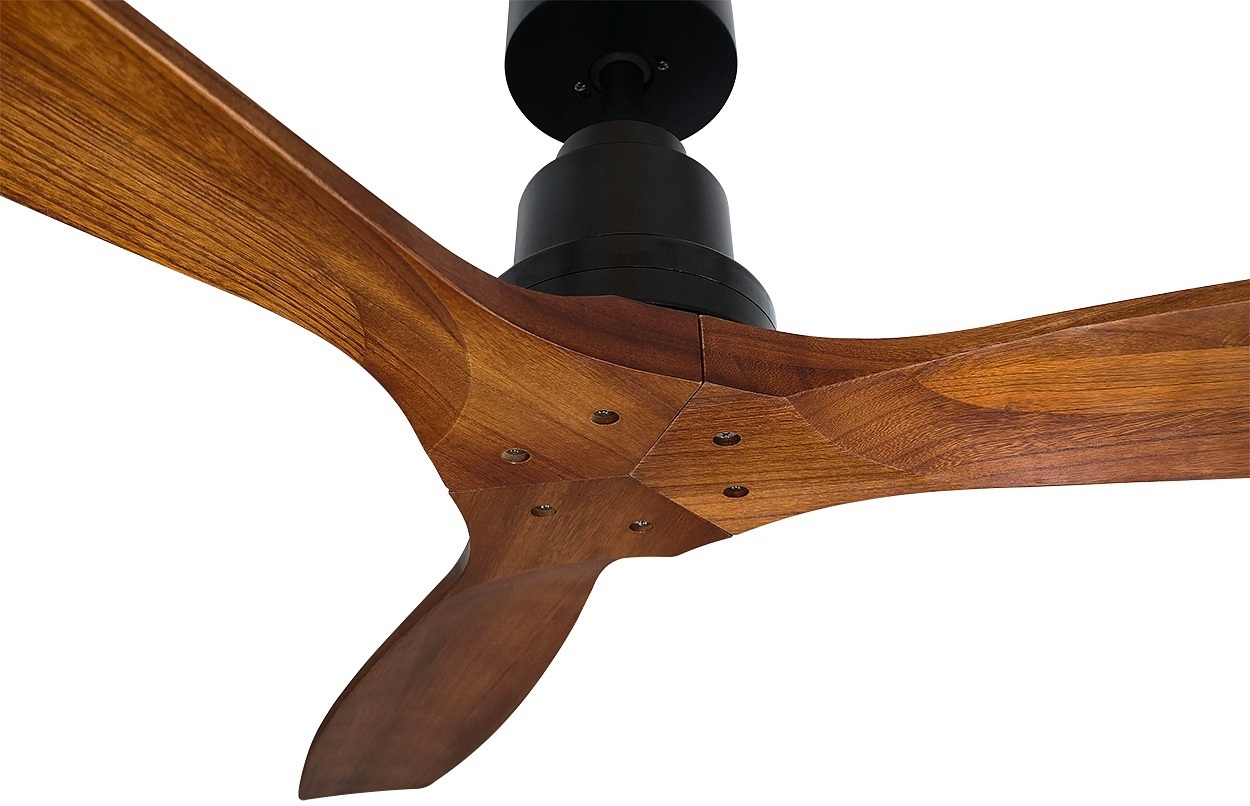 Dreamfan Lantau Black Wood DC 132 потолочный вентилятор