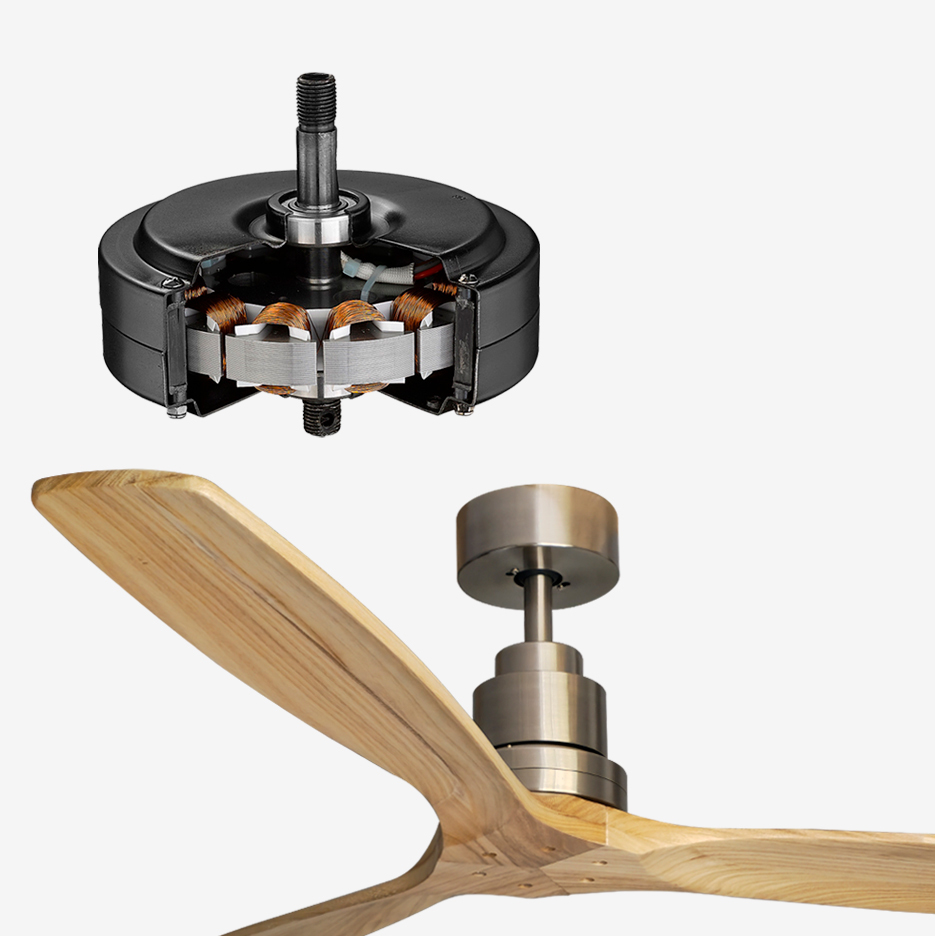 Dreamfan Lantau Pine Wood DC 132 потолочный вентилятор