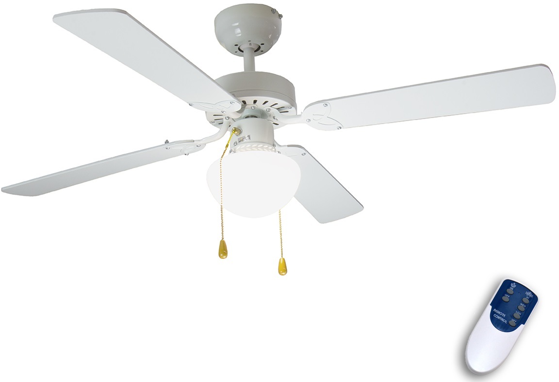 Dreamfan Vegas White RC 105 потолочный вентилятор