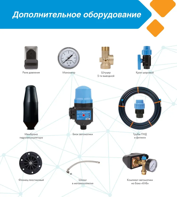 Джилекс В 500 ОС гидроаккумулятор