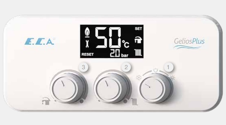 ECA GELIOS PLUS 37 HM NG настенный газовый котел
