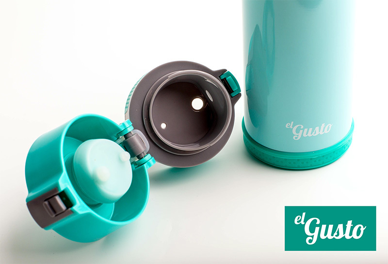 El Gusto Agua мятная термос