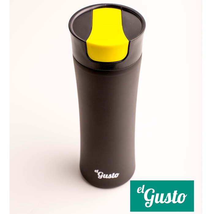 El Gusto Cat черная (043C) термокружка