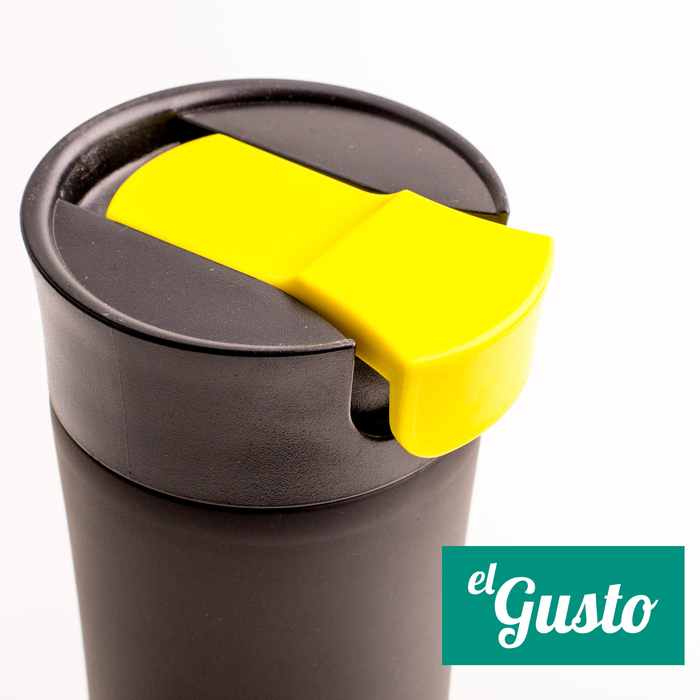 El Gusto Cat черная (043C) термокружка