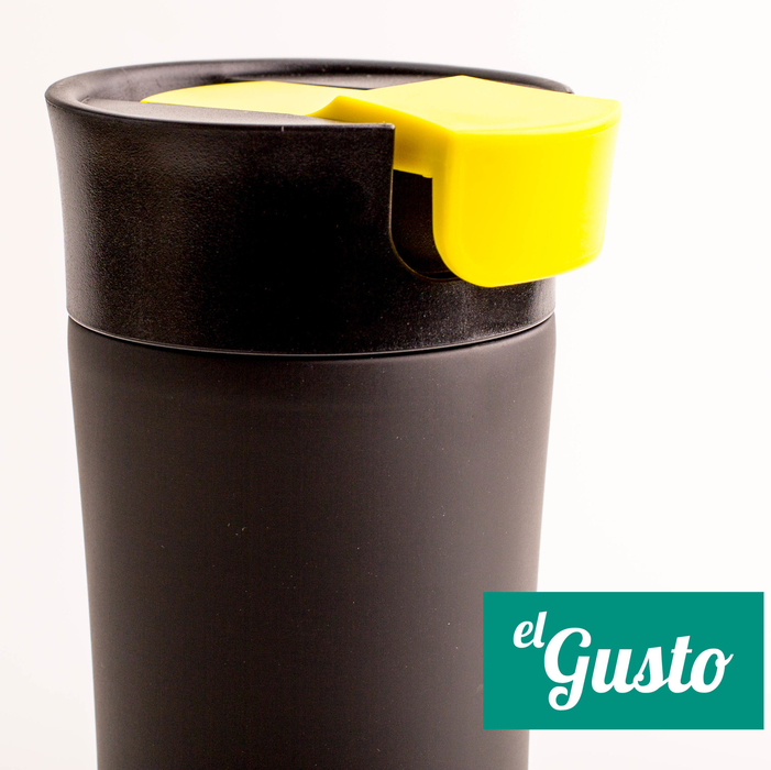 El Gusto Cat черная (043C) термокружка