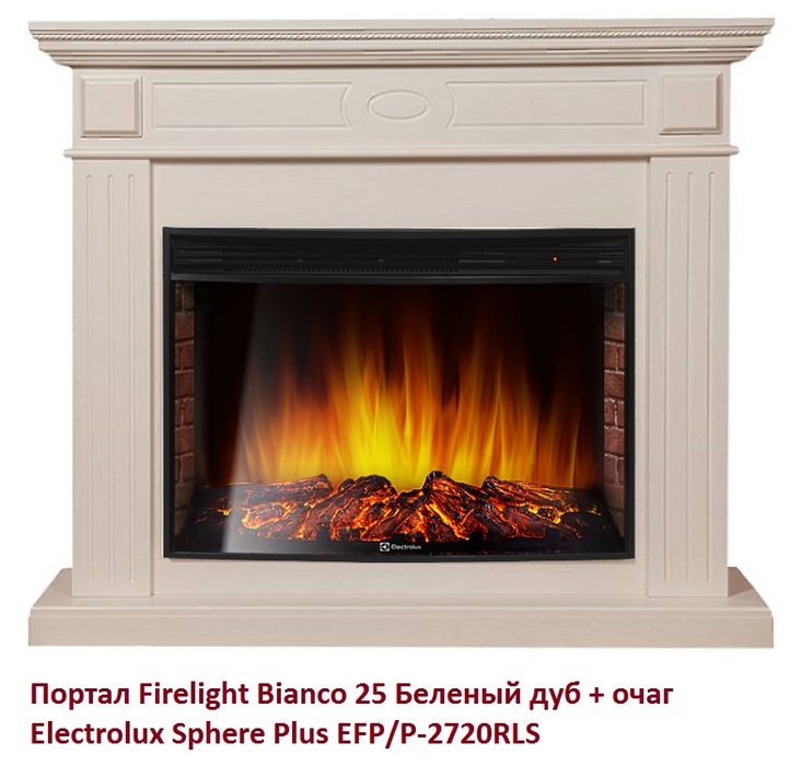 Firelight Bianco 25 Беленый дуб широкий портал