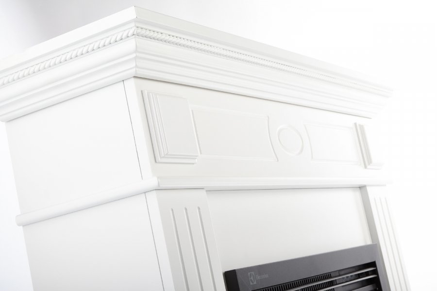 Firelight Bianco 25 Белый широкий портал