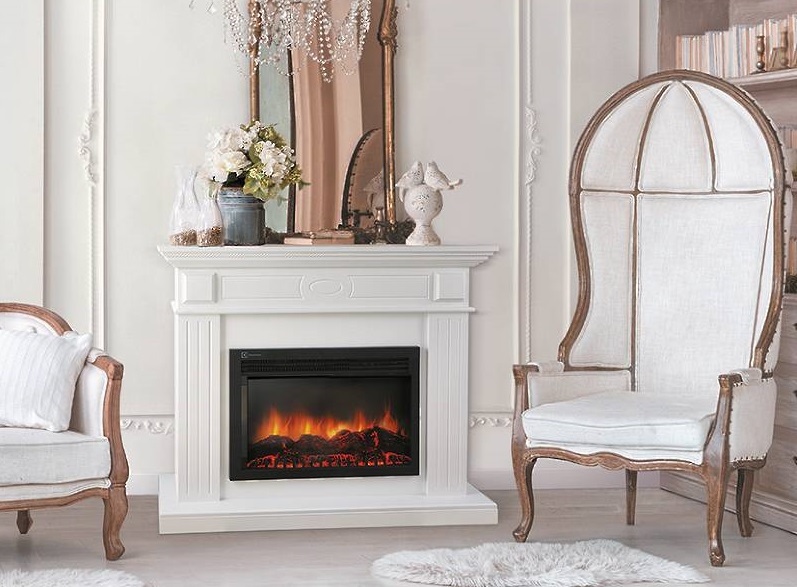 Firelight Bianco 30 Беленый дуб широкий портал