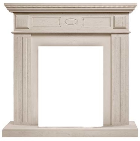 Firelight Bianco Classic Беленый дуб классический портал для камина