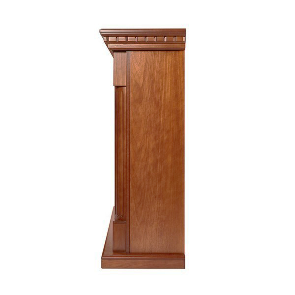 Electrolux EFP/P-3020LS с порталом Firelight Colonna 30 шпон дуб электрокамин с широким очагом 2D