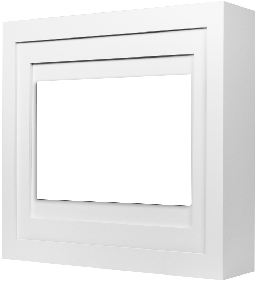 Firelight Cubo 25 Белый широкий портал