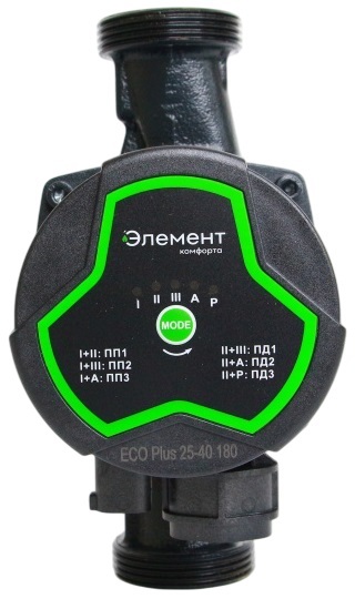 Элемент Комфорта ECO Plus 25-40 180 циркуляционный насос