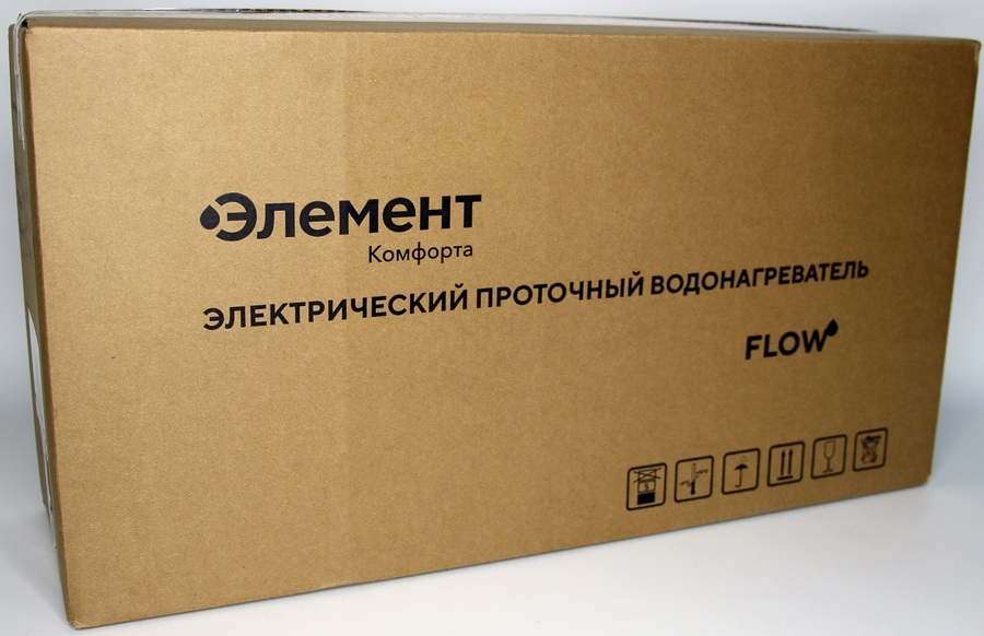 Элемент Комфорта Flow 21кВт - 3ф электрический проточный водонагреватель 18 кВт