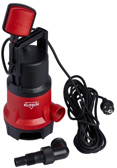 Elitech НПД 400-35П дренажный насос
