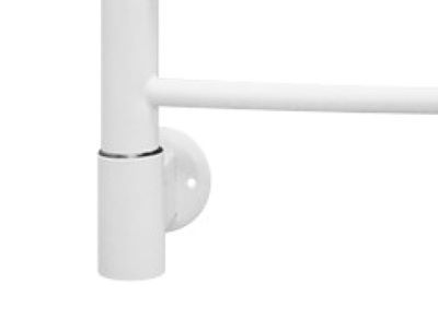 Energy BRAVO 600x400 RAL 9003 белый матовый электрический полотенцесушитель лесенка