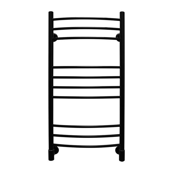 Energy ERGO2 1050x500 RAL 9005 черный матовый электрический полотенцесушитель лесенка