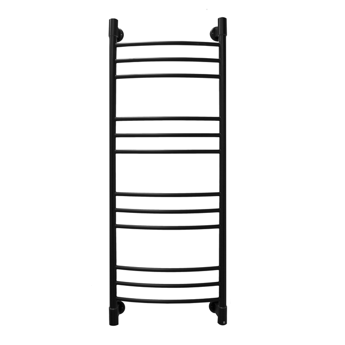 Energy ERGO2 1250x500 RAL 9005 черный матовый электрический полотенцесушитель лесенка