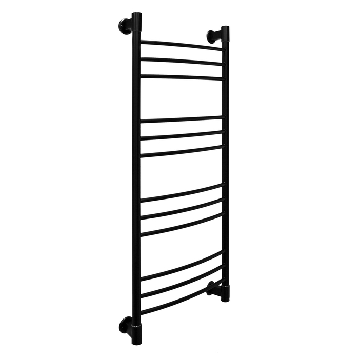 Energy ERGO2 1250x500 RAL 9005 черный матовый электрический полотенцесушитель лесенка
