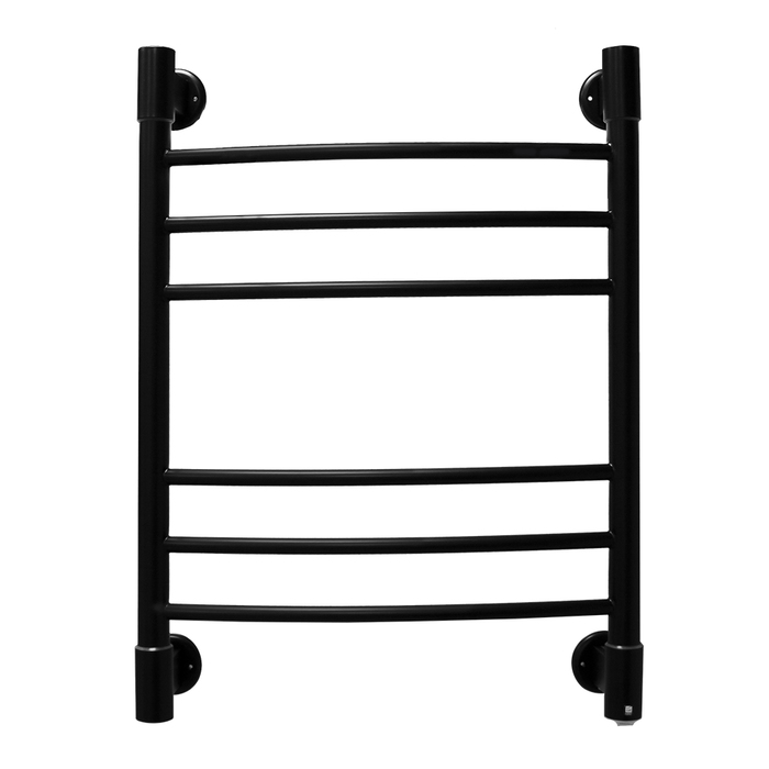 Energy ERGO2 650x500 RAL 9005 черный матовый электрический полотенцесушитель лесенка