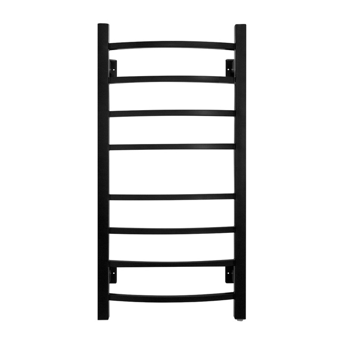 Energy GRAND 800x400 RAL 9005 черный МАТОВЫЙ электрический полотенцесушитель лесенка