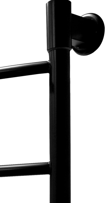 Energy H2 650x400 RAL 9005 черный матовый электрический полотенцесушитель лесенка